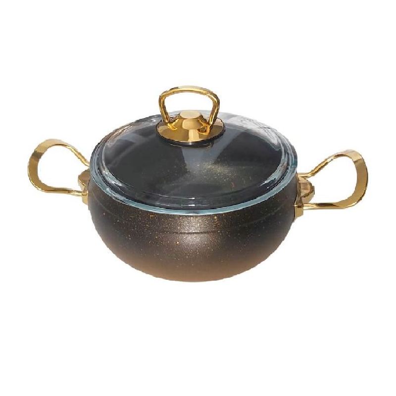 [PGH20-GO] Casserole Granite Daisy Hascevher 20cm