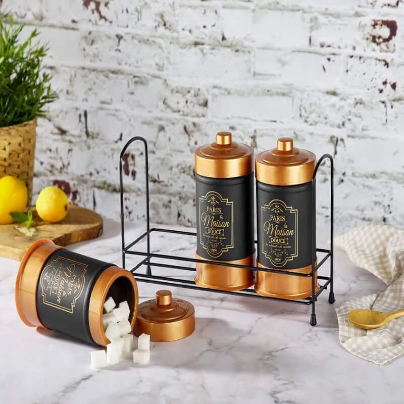 [HN2504-GO] Hané Set Porte Épice- 3 Pièces