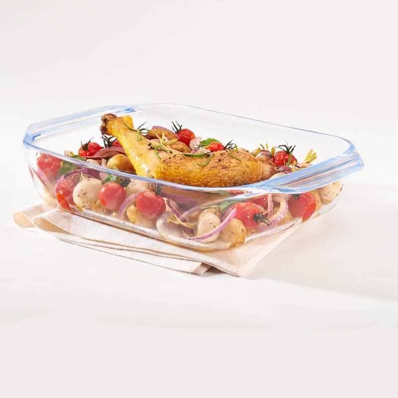 Plat à Four Rectangulaire en Verre  Pyrex IRRESISTIBLE  27 x 17 cm