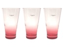Set 3 pièces de verres ERNESTO MADURA 36 Cl- avec Base colorée