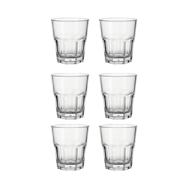 Coffret de 6 Verres TANGO 29 Cl - AZURE