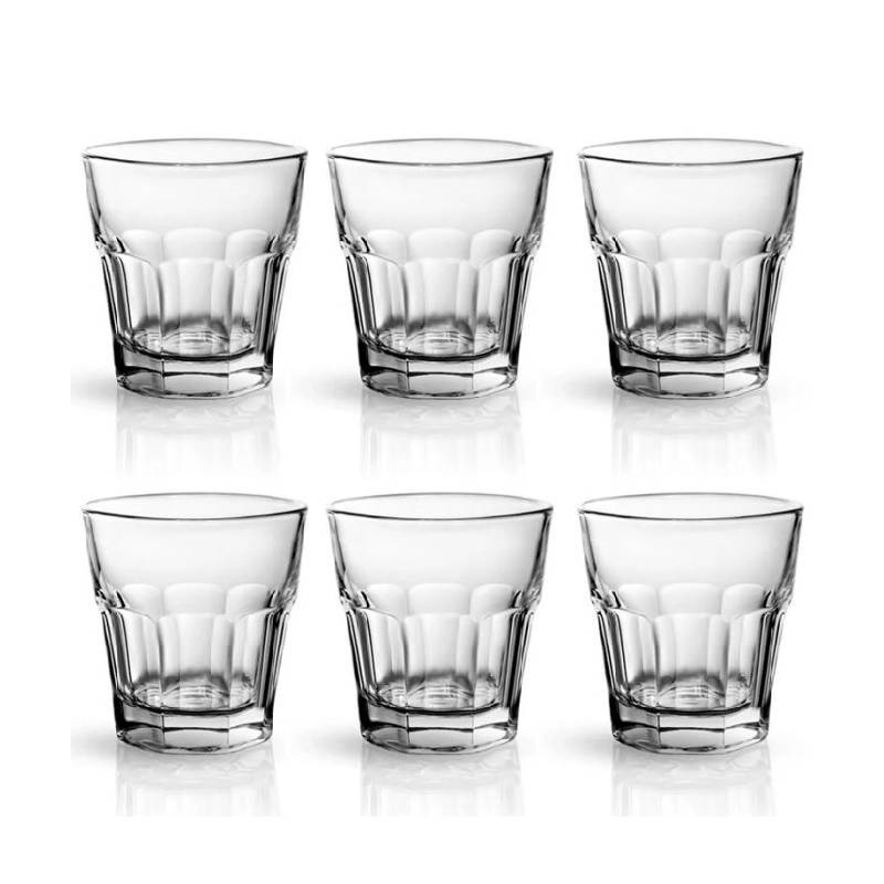 Coffret de 6 verres 10cl TANGO-AZURE