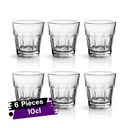 Coffret de 6 verres 10cl TANGO-AZURE