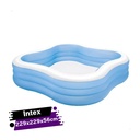 Piscine Étoile Gonflable INTEX- 229 x229 x 56 Cm