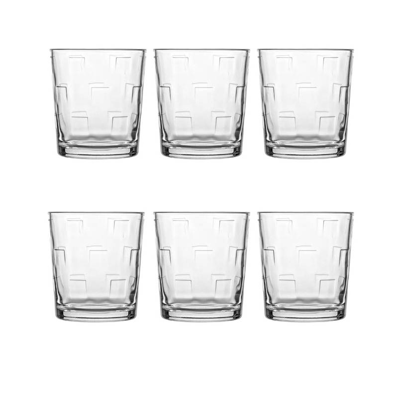 Set de 6 Coupes en Verre UNI-GLASS KYVOS 28.5 Cl