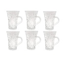 Set de 6 Tasse de Thé 17cl RAYAN GLASS-FIONA