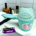 Tasse de Bain pour Bébé Vert avec Couvercle Vert Safari Cook Plast