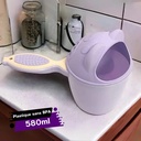 Tasse de Bain pour Bébé Violet avec Couvercle Violet Safari Cook Plast