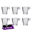 Coffret de 6 Verres WINCY CASA Napoli 8cl