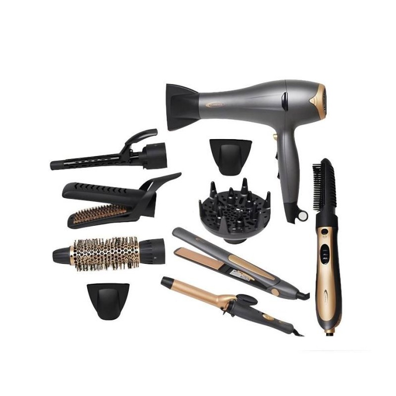 [AG5920S12-GO] Pack cheveux 12en1  2200W-FLORENCE