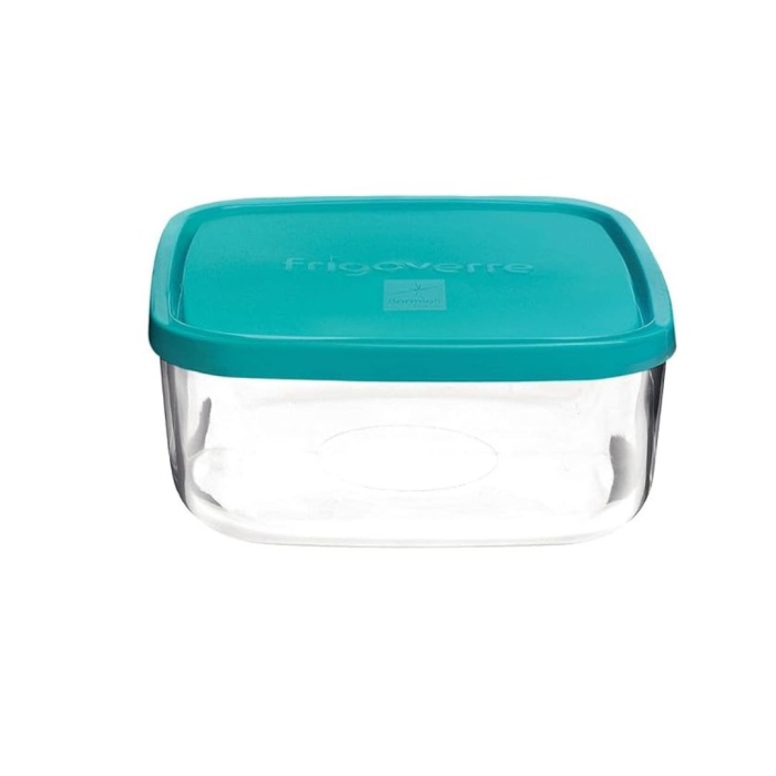 [BCCAF-15GO] Boîtes de Conservation Carré Frigoverre Bormioli Rocco 15x15cm / 100cl