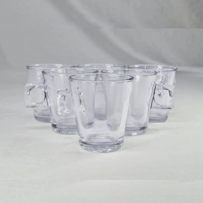 AZUR GLASS Coffret De 6 tasse GUSTO Expresso 8cl