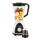 Blender Avec moulin café Lexical - 500W - 1,5L - Noir