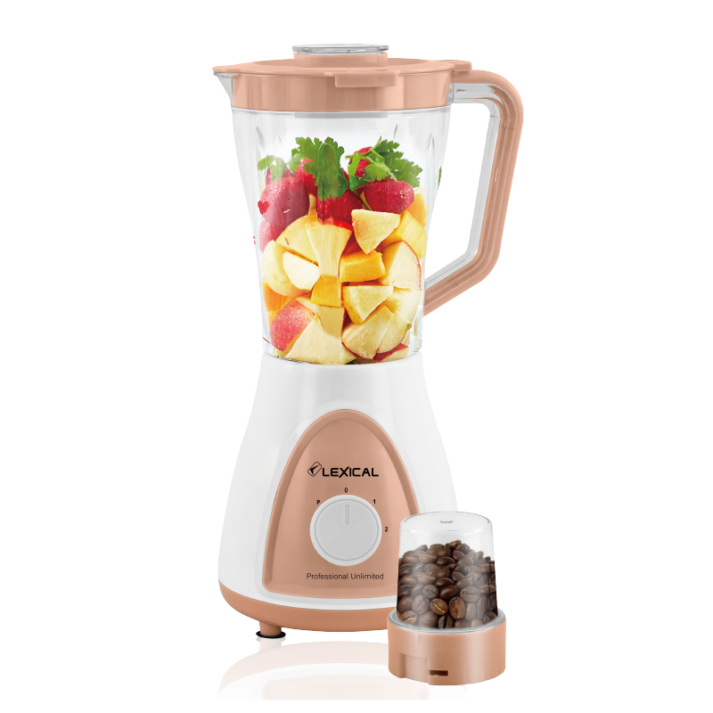Blender Avec moulin café Lexical - 500W - 1,5L - Beige