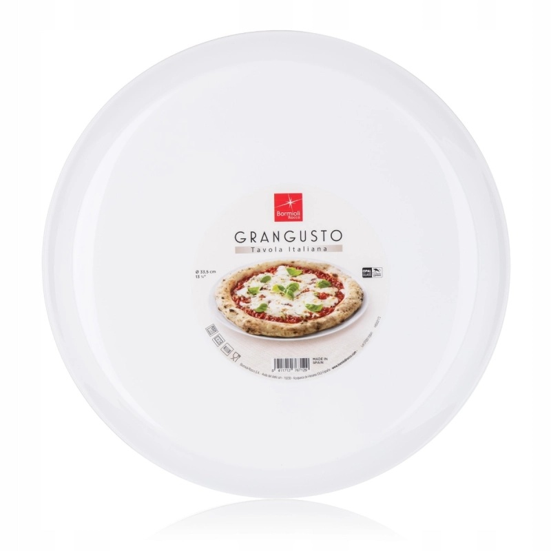 ASSIETTE À PIZZA BORMIOLI ROCCO GRANGUSTO CHEF 33,5 CM