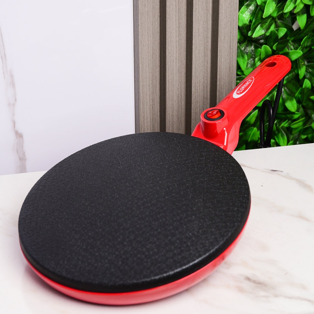 Crêpière Electrique Florence 800W 24Cm - Rouge