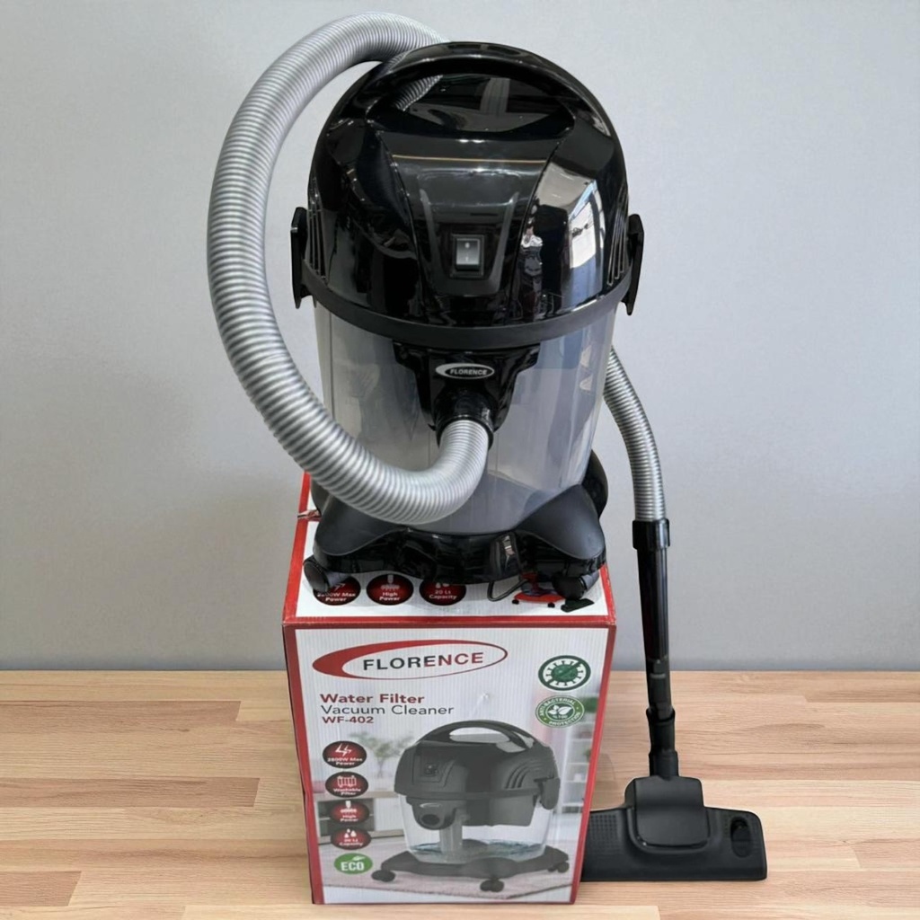 Aspirateurs à filtre à eau Florence 2800W - 20L - Noir