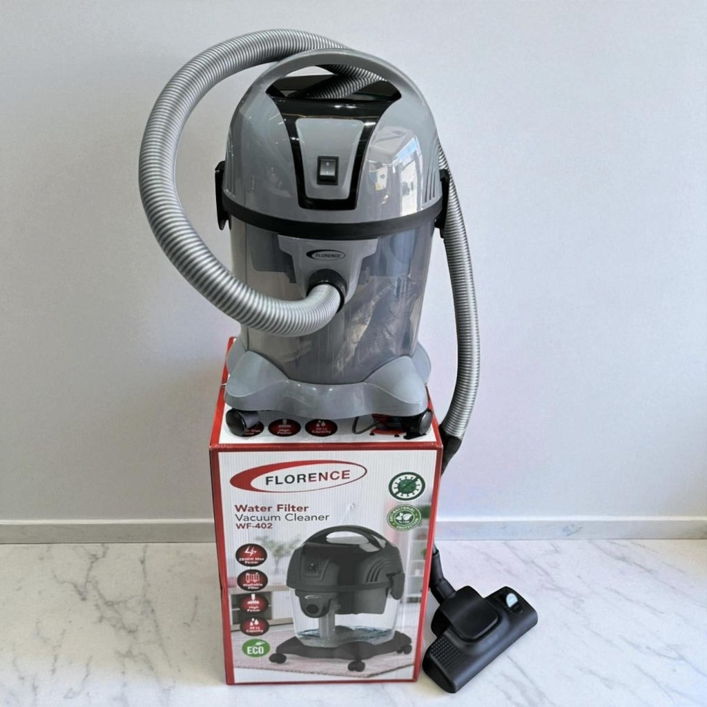 [WF402-GO-Gris] Aspirateurs à filtre à eau Florence 2800W - 20L - Gris