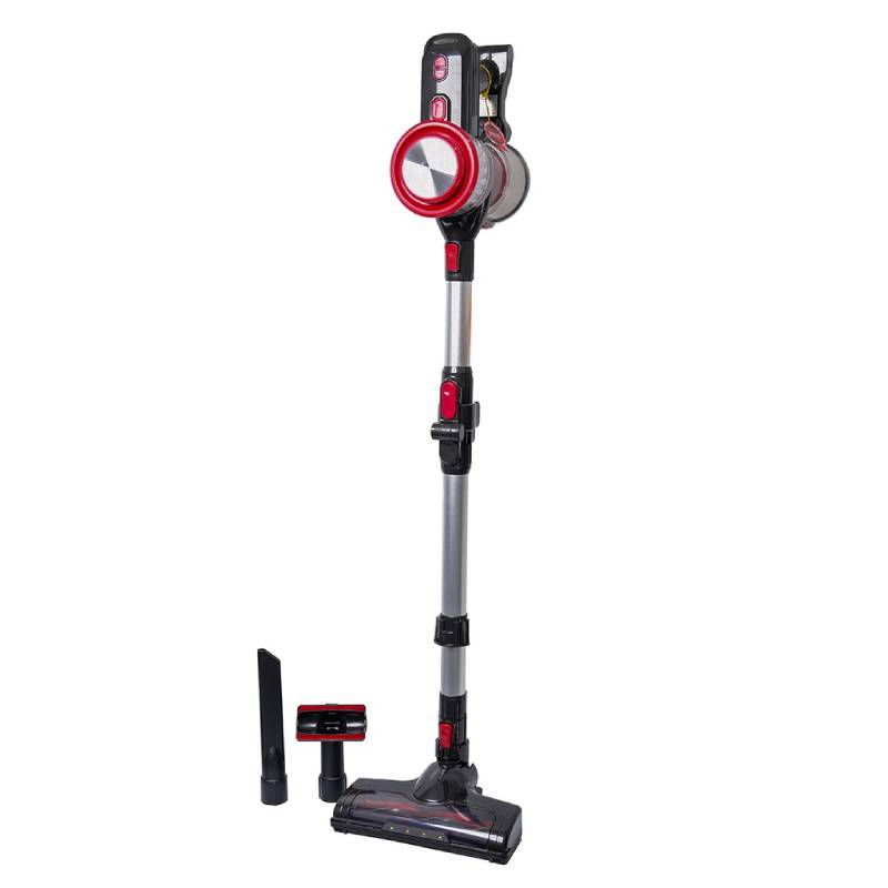 [HJC2208-Rouge] Aspirateur Sans Fil 150W Lithium Power Rouge - Florence