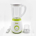 Mixeur blender électrique DSP avec moulin à café/épices inclus -350W-1,5L-Vert pistache