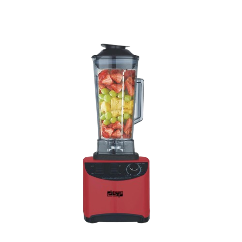 Blender électrique multifonction DSP - 1800W - 2L- Rouge