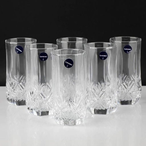 [N1307-GO] Coffret De 6 Gobelets BRIGHTON - 31 Cl- Luminarc