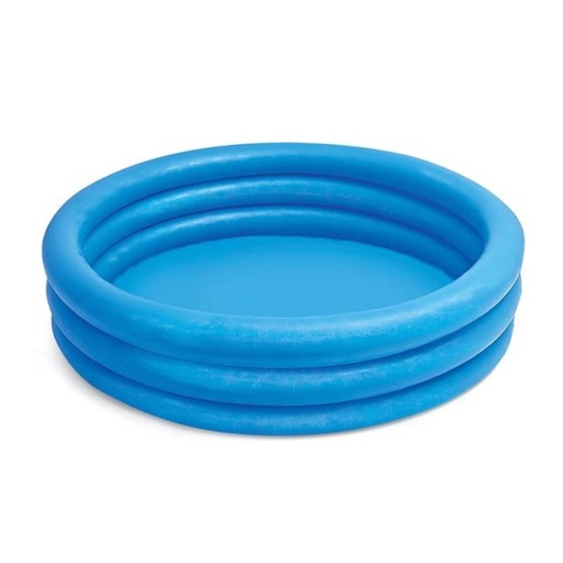 [PI4313-12GO-Bleu] Piscine Gonflable avec 3 Anneaux INTEX  168 x 38 cm