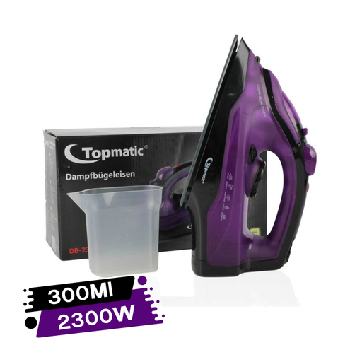 [DP2300-23GO] Fer à Repasser à Vapeur - Semelle Céramique - 2300W Topmatic