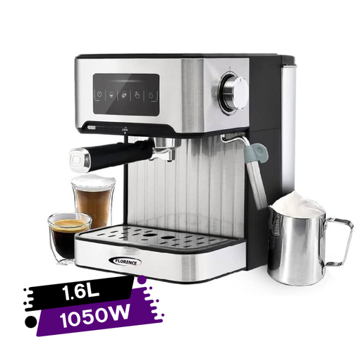 [AG6837-GO] Machine À Café Expresso Cappuccino Latté FLORENCE 1050W 1.6 L