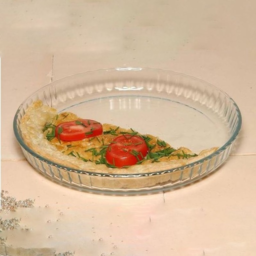 [814B000-GO] Moule À Tarte Ronde-PYREX  31 Cm