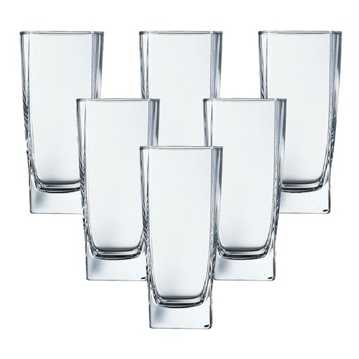 [VS0597-GO] Lot de 6 verres STERLING - 36 CL