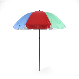 [DMX4-5GO] Parasol plage 2,6 mètres Multicolore