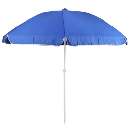 Parasol De Plage - 2,4 Mètres - Couleur Unique