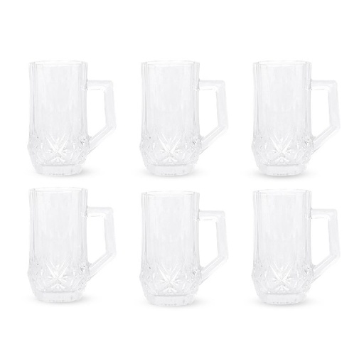 [N1604GO] COFFRET DE 6 VERRES À THÉ LUMINARC BRIGHTON 16 CL