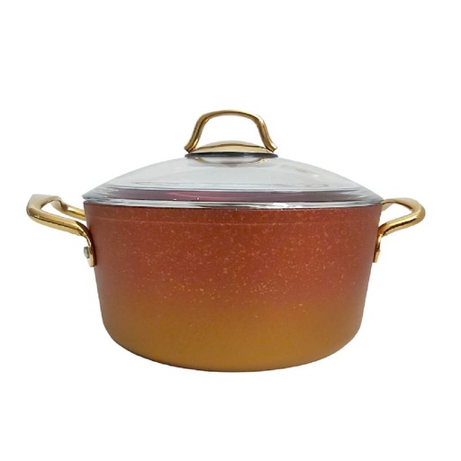 [BERM24-GO] Casserole Granite Hascevher BERMUDA 24cm