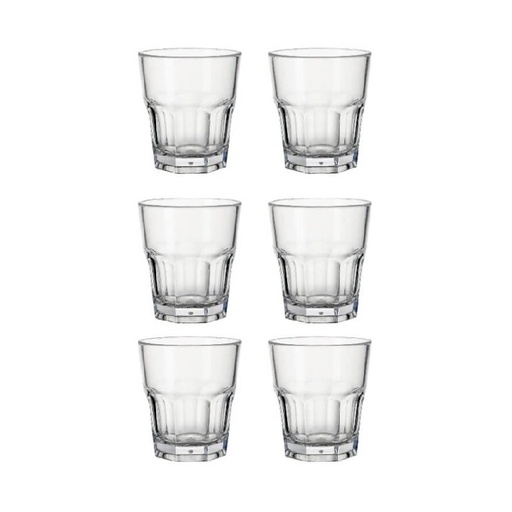 [C6TAZ-29GO] Coffret de 6 Verres TANGO 29 Cl - AZURE