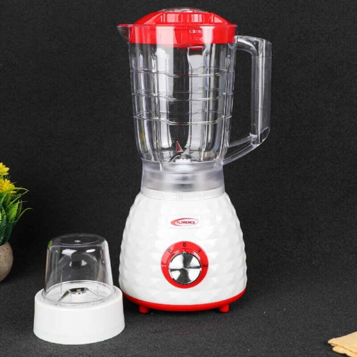 Mixeur Blender Electrique Florence 2en1-1000W 1.5L avec Moulin à Épices