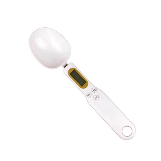 [SM311-461GO] Balance à Cuillère Numérique de Cuisine Multifonctions avec Écran LCD  en Blanc