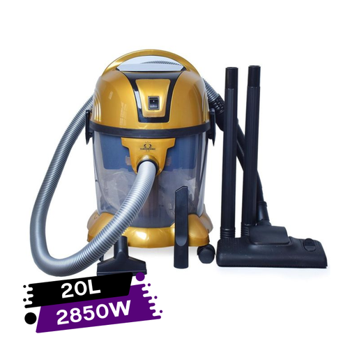 [AGHD20GO] Aspirateur Golden House 20 Litres 2850 W - Doré