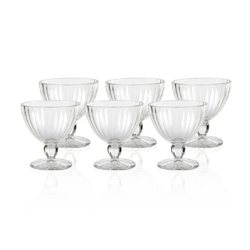 [N2424-GO] Coffret De 6 Coupes À Glace LUMINARC QUADRO 30 CL