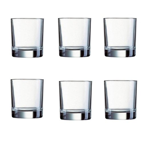 [N2430-GO] Lot de 6 Verres LUMINARC-Islande 30 cl