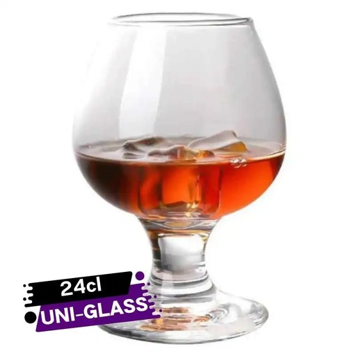 [USTV-24GO] Coupe en Verre UNI-GLASS KOUROS 24 cl