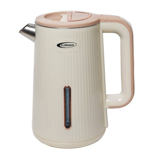 [HK373-GO-Beige] Bouilloire Électrique HK373 2L 1500W FLORENCE