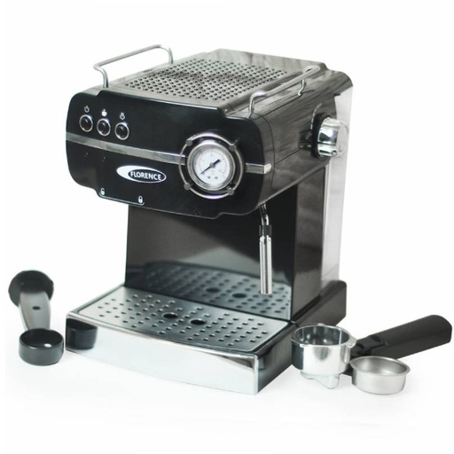 [AG6885-GO] FLORENCE Machine À Café Expresso Cappuccino Latté  1050W - 1,5 L