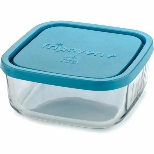 [BCCAF-19GO] Boîtes de Conservation Carré  Frigoverre Bormioli Rocco 19x19cm / 202,5cl