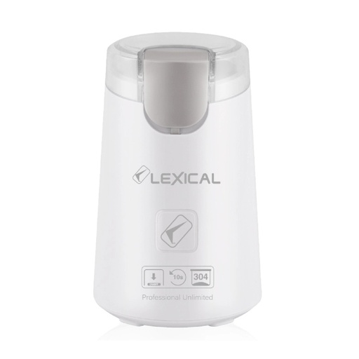 [LGC0703-GO-Blanc] Moulin à Café Électrique Lexical LCG-0703 - 250W