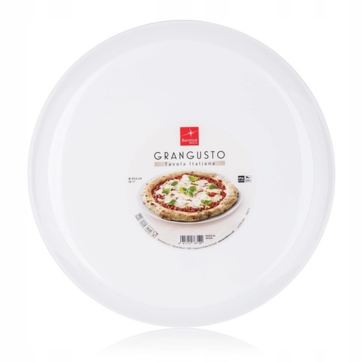 [AAPGC-GO] ASSIETTE À PIZZA BORMIOLI ROCCO GRANGUSTO CHEF 33,5 CM