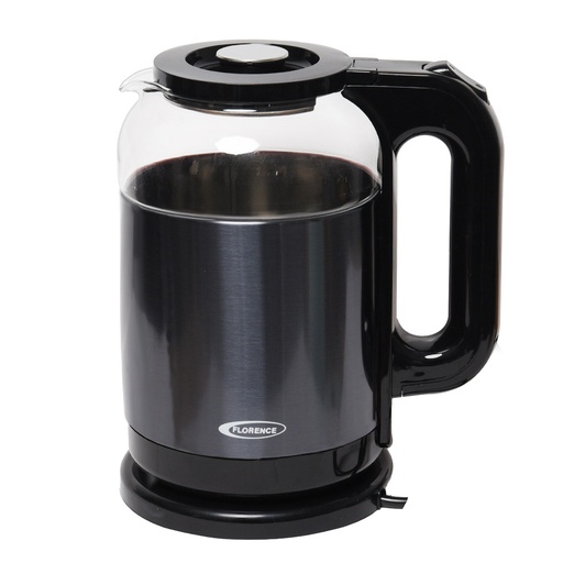 [HK415-GO-Noir] Bouilloire Électrique Florence 2L 1500W Noir