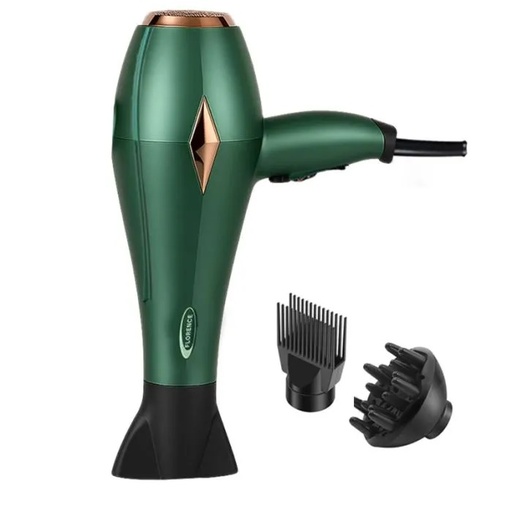 [HK427-GO-Vert] Sèche Cheveux Pro HK427 FLORENCE 2200W -Vert