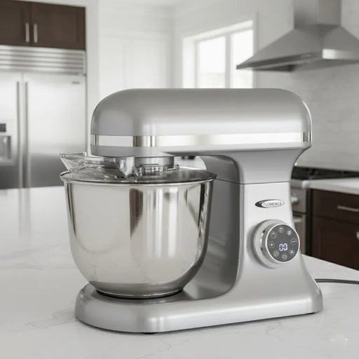 [SMB08SD-GO-Gris] Robot Pétrin Florence 7 Litres SM-B08SD – 2000W – Gris